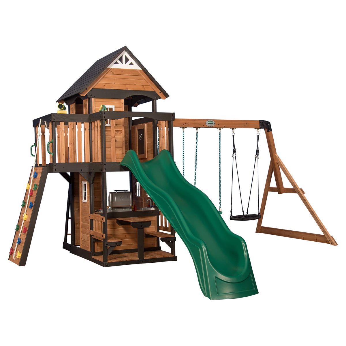 Canyon Creek Wooden Swing Set