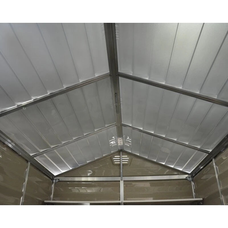 Skylight 6' wide x 3.5' deep plastic storage shed