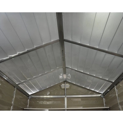 Skylight 6' wide x 3.5' deep plastic storage shed