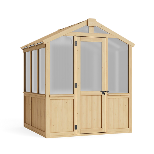 Yardistry 6.7' x 6' Meridian Greenhouse