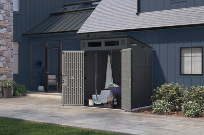 Keter Cortina 7ft 1" x 7ft 1" (2.16 x 2.16m) Storage Shed