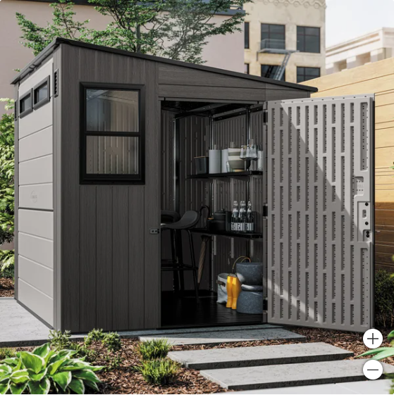 Suncast 8’x7’ Cabana Entertainment Shed