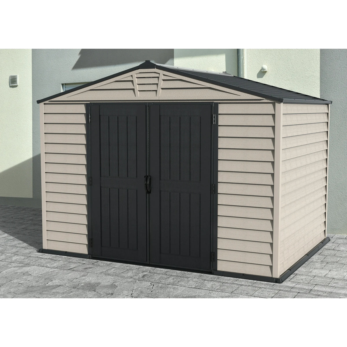 DuraMax StoreMax Plus 10.5x8 Ft with Molded Floor Outdoor Storage Shed