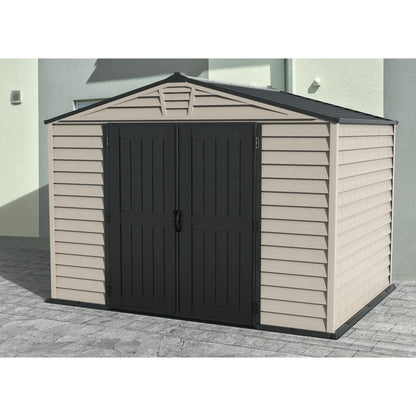DuraMax StoreMax Plus 10.5x8 Ft with Molded Floor Outdoor Storage Shed