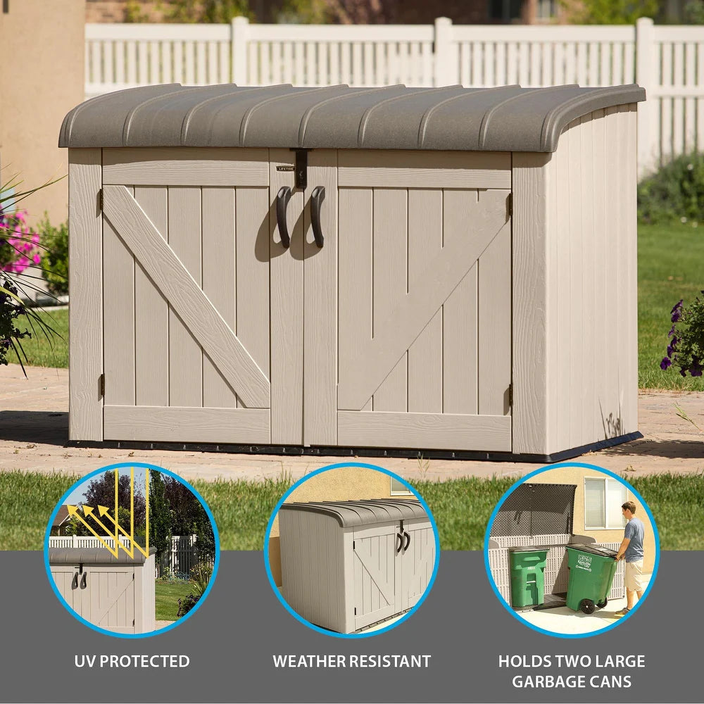 Lifetime Horizontal Storage Shed (75 cubic feet)