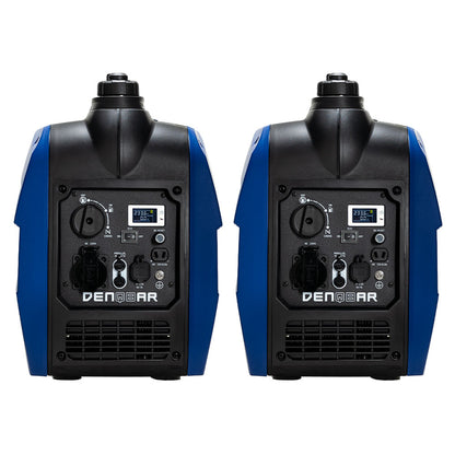 BUNDLE: 2 X 2.1 KW INVERTER GENERATOR DQ-2100 + CABLE FOR PARALLEL CONNECTION