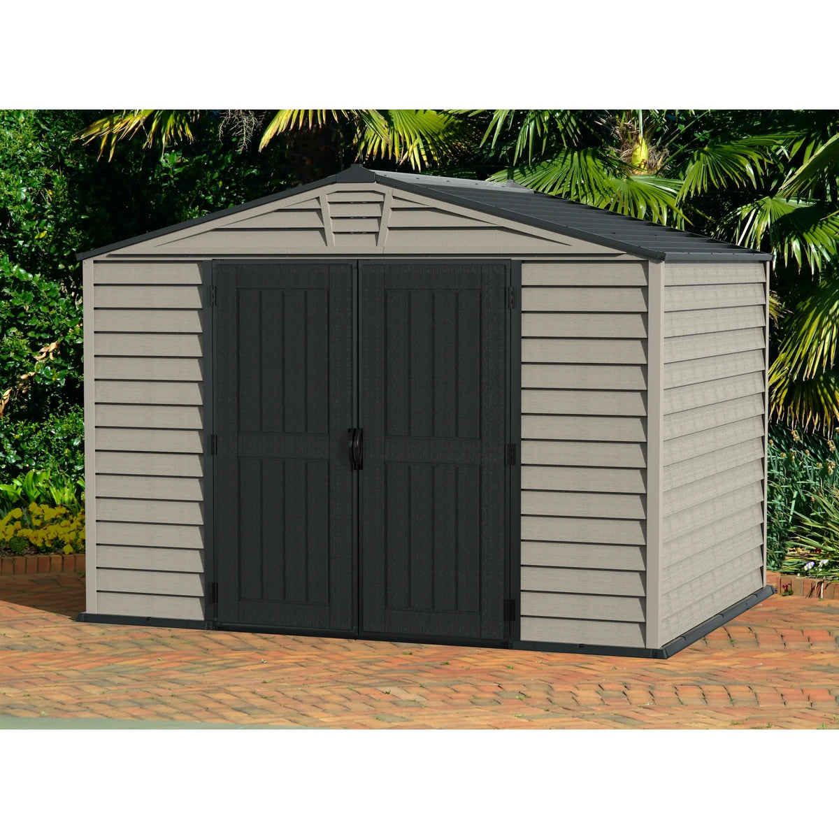 DuraMax StoreMax Plus 10.5x8 Ft with Molded Floor Outdoor Storage Shed