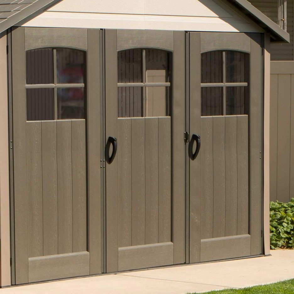 Lifespan 11 x 18.5 feet. Outdoor Storage Shed, 11 x 18.5, Desert Sand