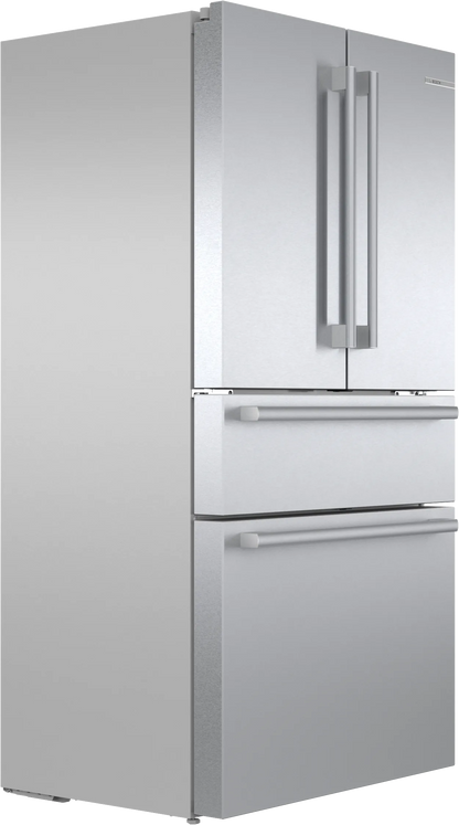 Bosch B36CL80SNS 800 Series French Door Bottom Mount Refrigerator 36'' Stainless steel (with anti-fingerprint)