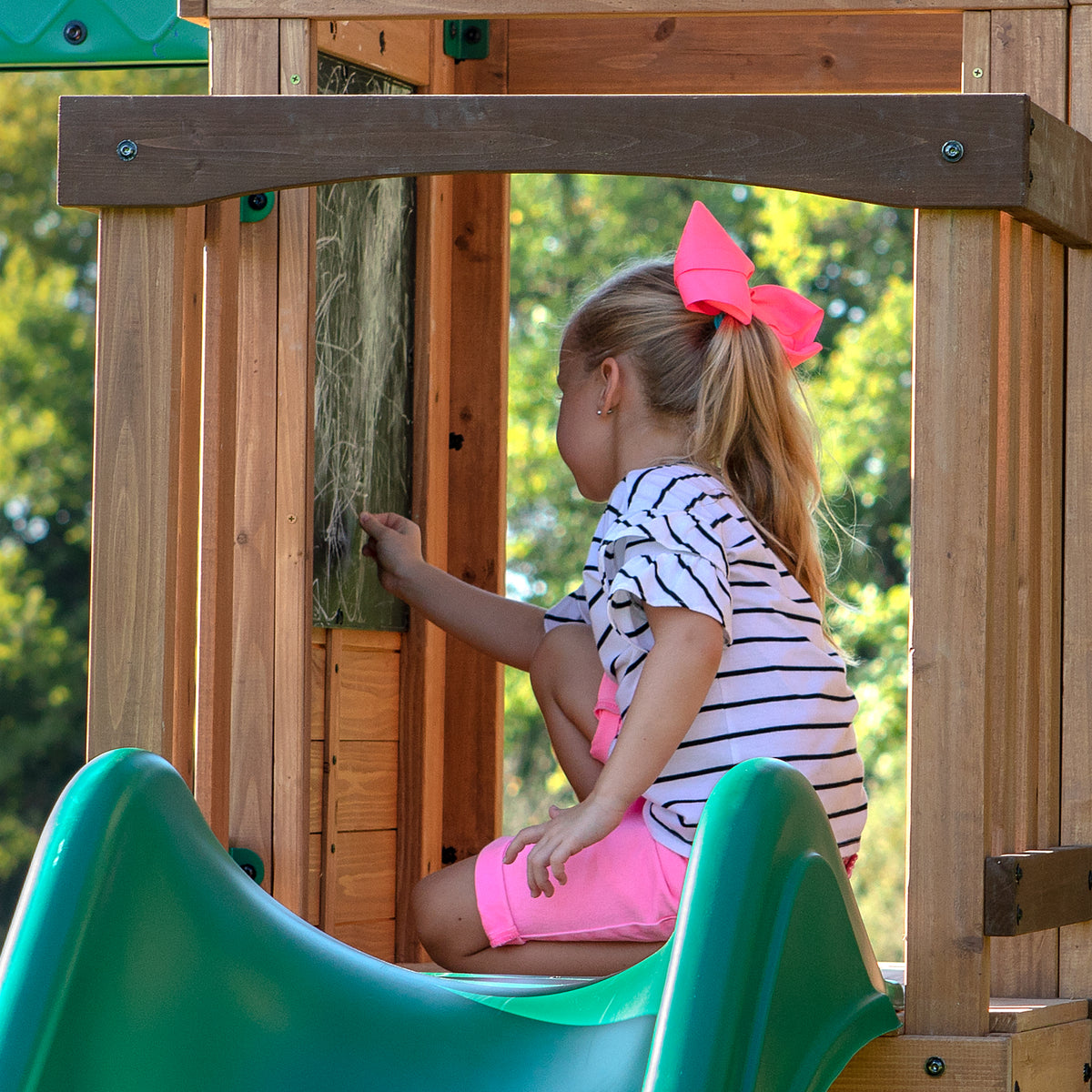 Bristol Point Wooden Swing Set