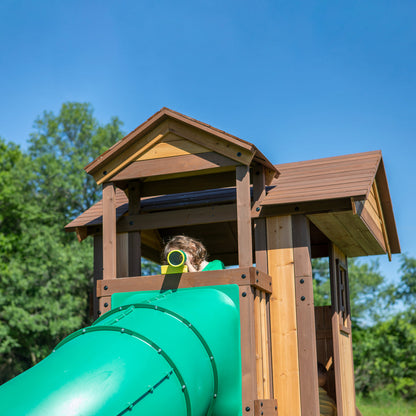 Tacoma Falls Wooden Swing Set