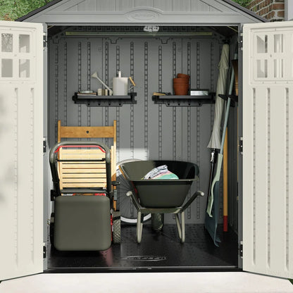 Suncast 6 ft. x 5 ft. Resin Storage Shed