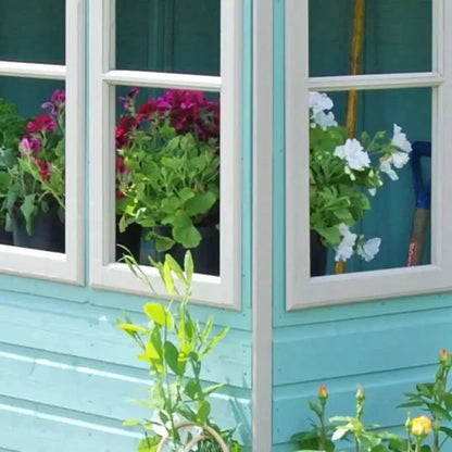 10' x 10' Sun Pent Wooden Garden Potting Shed