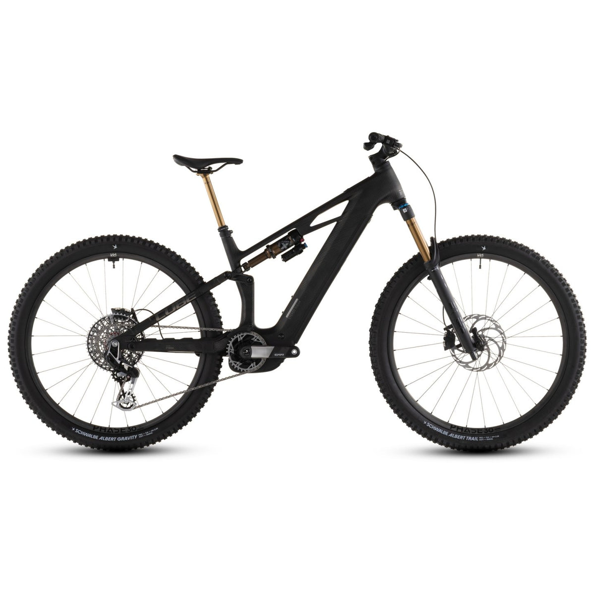 CUBE STEREO HYBRID ONE44 HPC SLT 800 - Carbon Electric Mountainbike - 2026 - 29“ – carbongrid / chrome