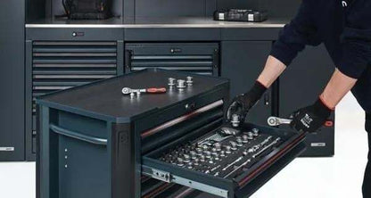 🔥Last day limited to 96 pieces only €95.99🔥Factory clearance mobile roller cab with 13 drawers