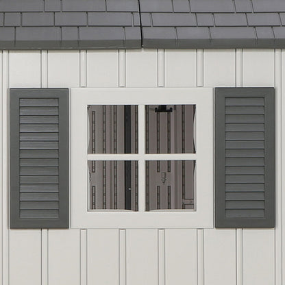 550 cm x 244 cm Gerätehaus Chateau