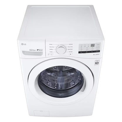 LG 4.5-cu ft High Efficiency Stackable Front-Load Washer (White) ENERGY STAR