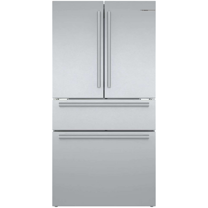Bosch B36CL80SNS 800 Series French Door Bottom Mount Refrigerator 36'' Stainless steel (with anti-fingerprint)