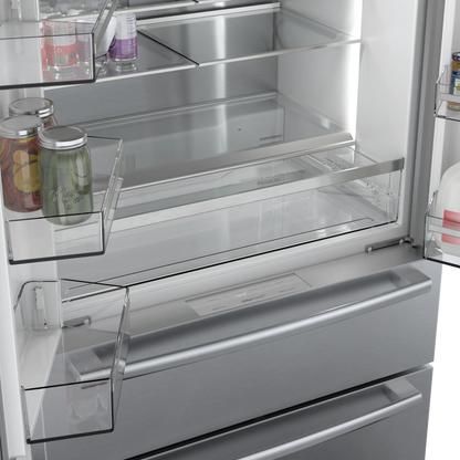 Bosch B36CL80SNS 800 Series French Door Bottom Mount Refrigerator 36'' Stainless steel (with anti-fingerprint)