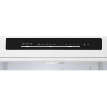 Bosch KGN27NBFAG Serie 2 Freestanding Fridge Freezer with NoFrost, MultiBox XXL, LED Lights, 182.4 x 55cm, Black [Energy Class F]