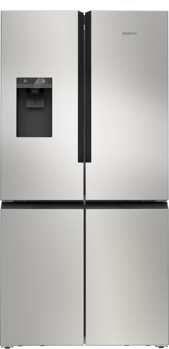 SIEMENS KF96DPXEA iQ700 French door bottom freezer. multi door 183 x 90.5 cm Brushed black steel antiFingerprint. Total noFrost