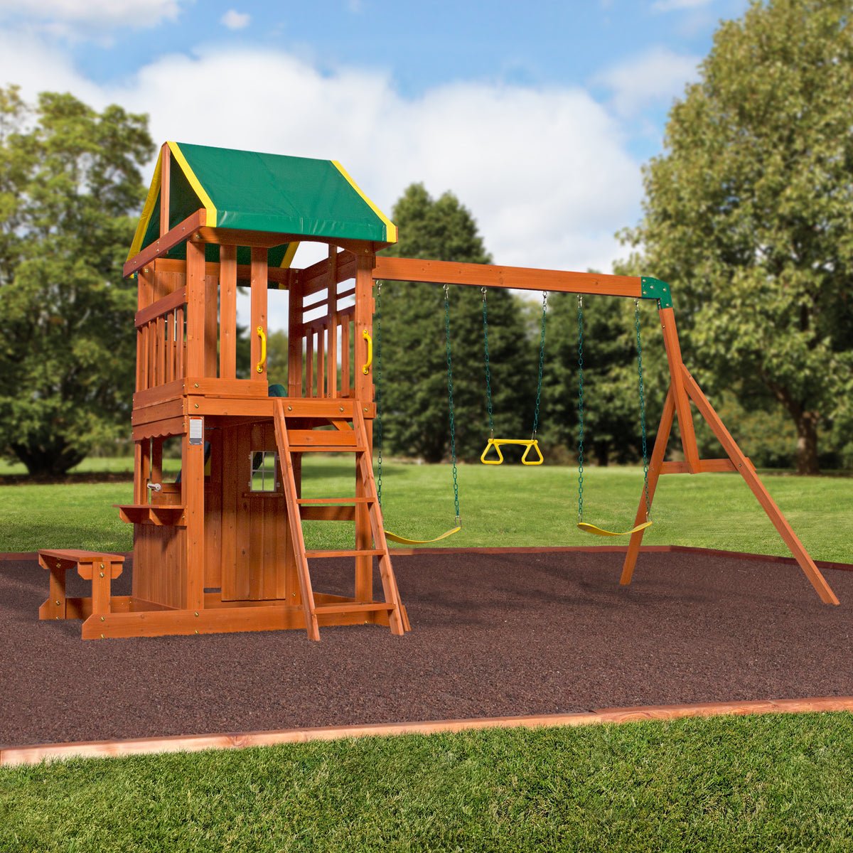 Oakmont Wooden Swing Set