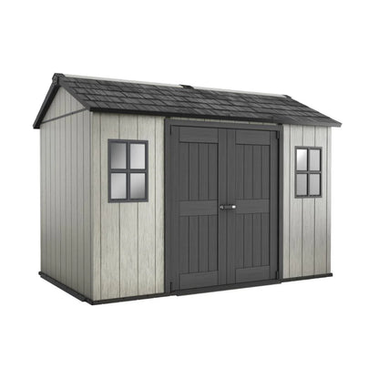 Keter Oakland Outdoor Plastic Garden Storage Shed
