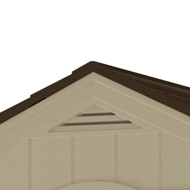 Everett Outdoor 6'W x 3'D Plastic Storage Shed