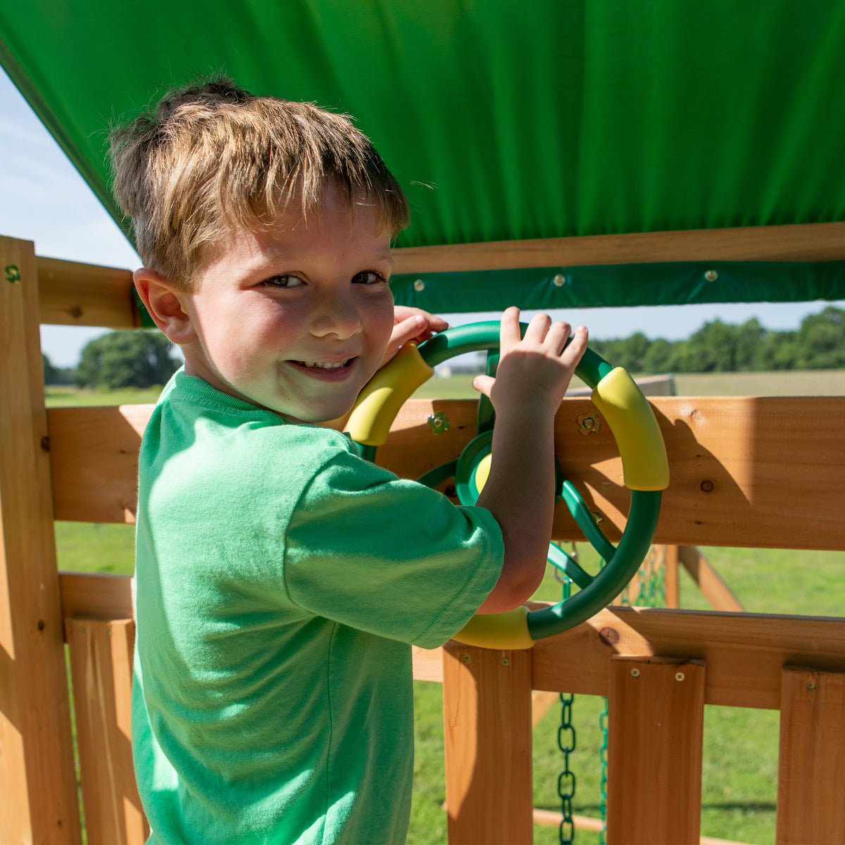 Mount McKinley Wooden Swing Set