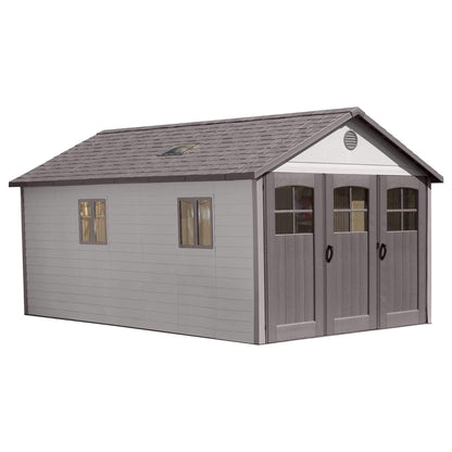 Lifespan 11 x 18.5 feet. Outdoor Storage Shed, 11 x 18.5, Desert Sand