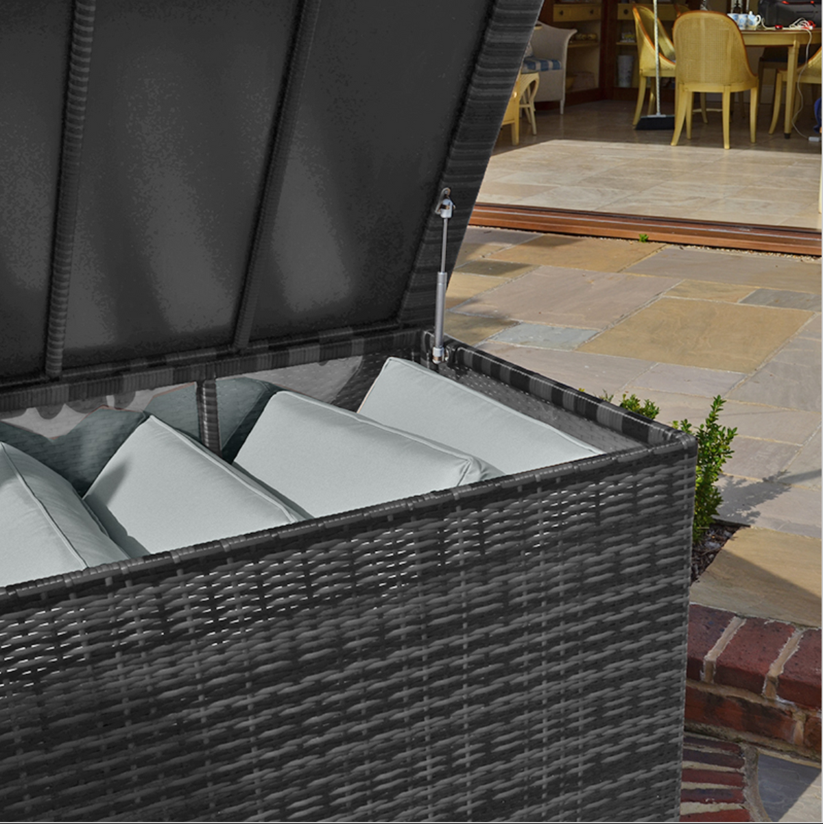 Nova - Mixed Grey Cushion Storage Box