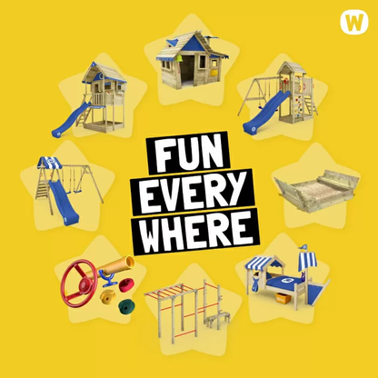 Wooden climbing frame Wickey Smart Camp