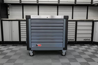 🔥Last day limited to 96 pieces only €95.99🔥Factory clearance mobile roller cab with 13 drawers