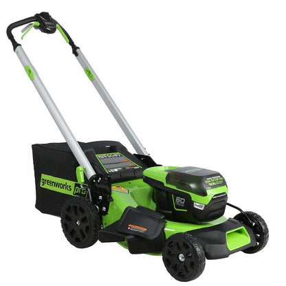 GREENWORKS 60V 1 x 6.0Ah 510mm Lawn Mower Kit 2516407AU