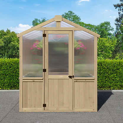 Yardistry 6.7' x 6' Meridian Greenhouse