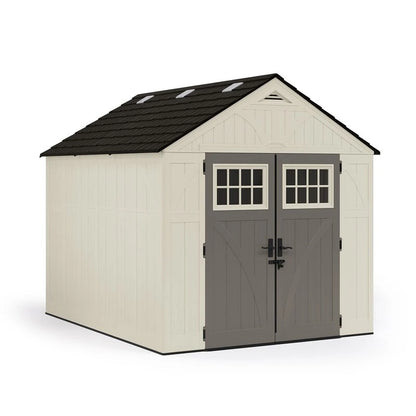 Outdoor Herb 8 ft. wide x 10 ft. deep plastic storage shed