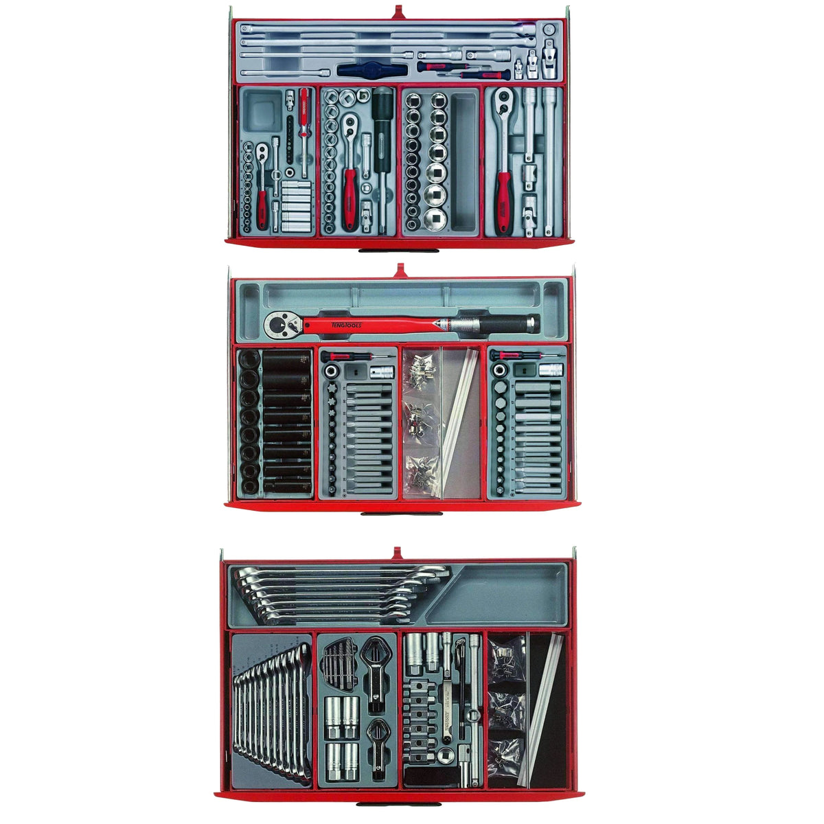 Teng Tools 715-piece Mega Master Hybrid Hand Tool Set - TCMM715N