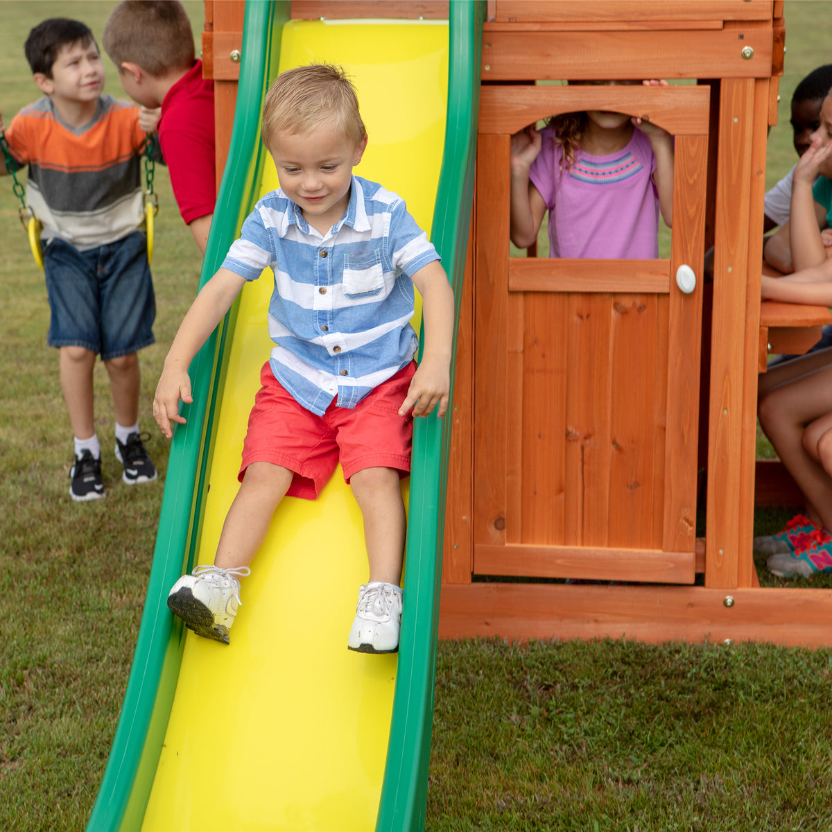 Oakmont Wooden Swing Set