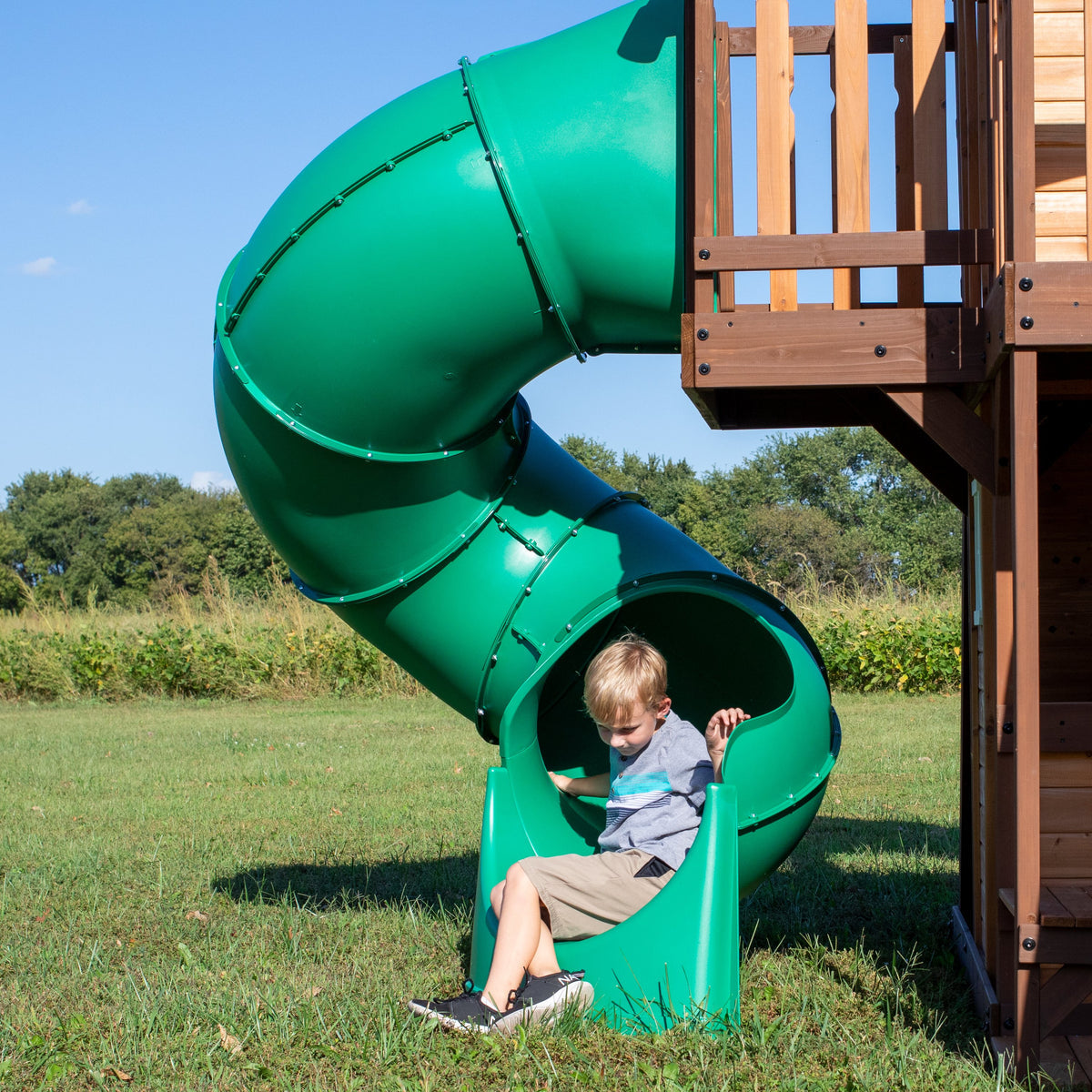 Cedar Cove Wooden Swing Set