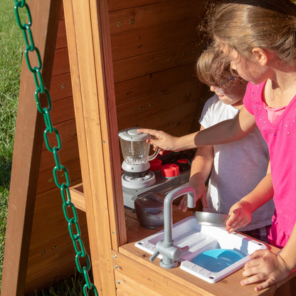 Bristol Point Wooden Swing Set