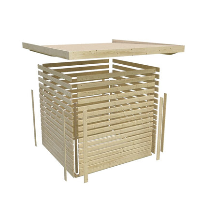 Geräteschuppen Stockach aus Holz