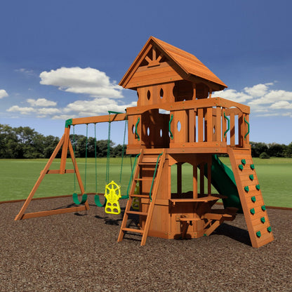 Woodland Wooden Swing Set