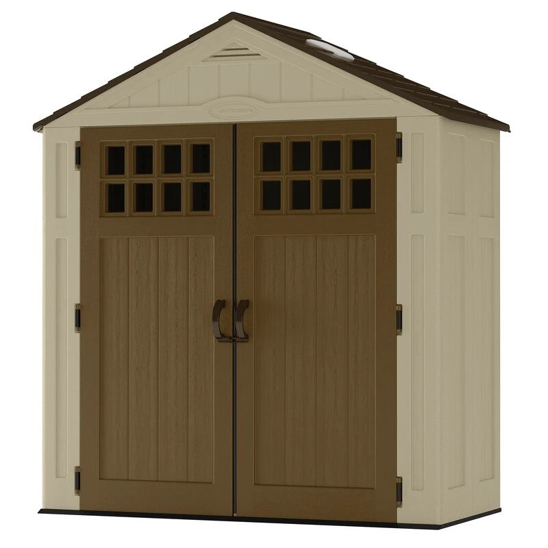 Everett Outdoor 6'W x 3'D Plastic Storage Shed