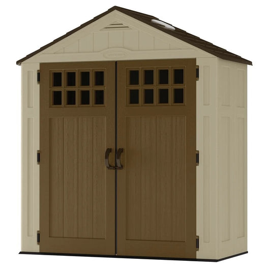 Everett Outdoor 6'W x 3'D Plastic Storage Shed