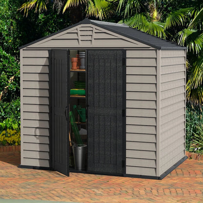 DuraMax StoreMax Plus 10.5x8 Ft with Molded Floor Outdoor Storage Shed