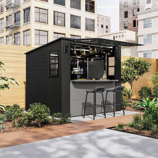 Suncast 8’x7’ Cabana Entertainment Shed