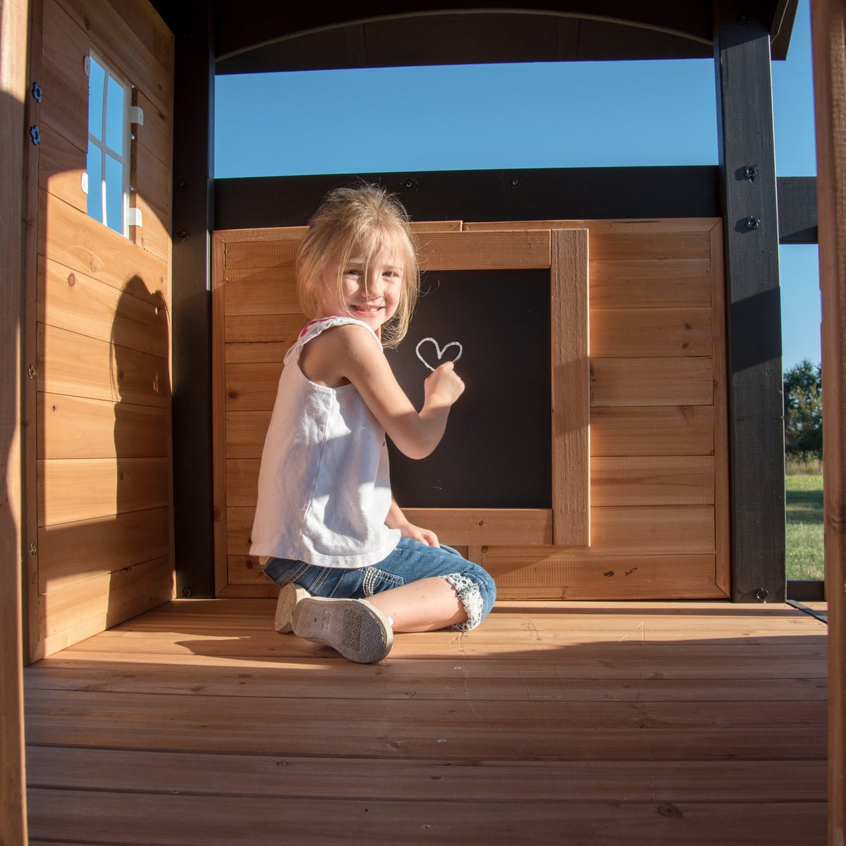 Canyon Creek Wooden Swing Set