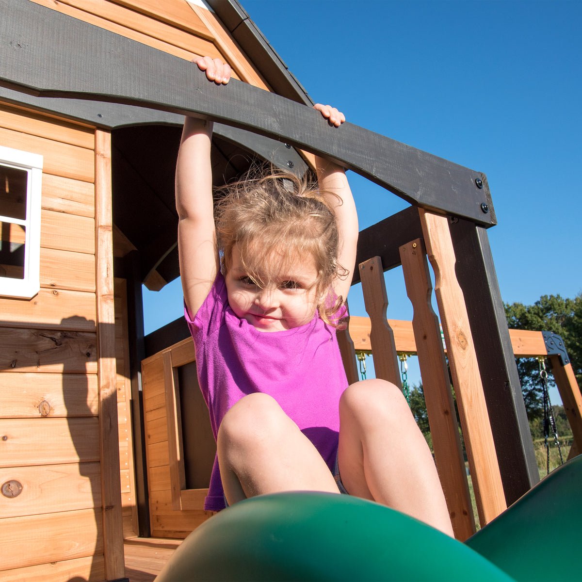 Canyon Creek Wooden Swing Set